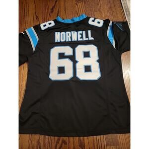 Nike Andrew Norwell Carolina Panthers NFL Football Jersey Mens Size Large